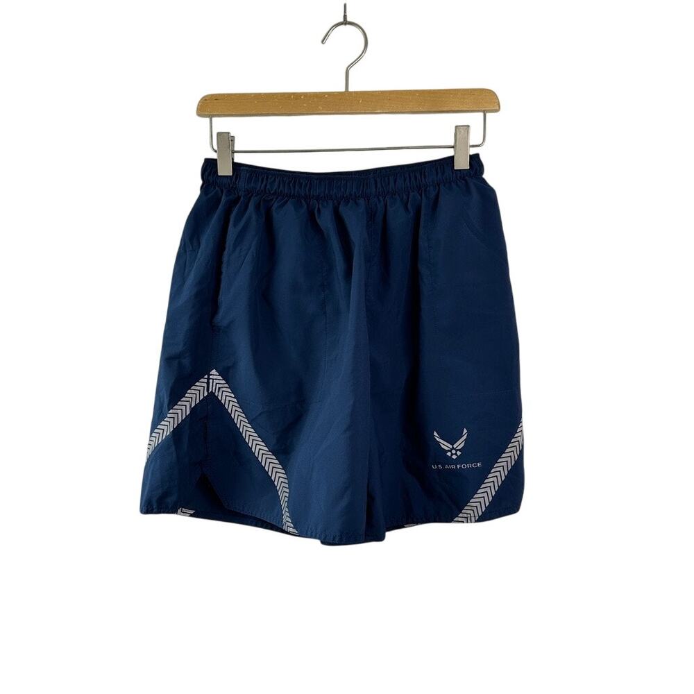 US Air Force Shorts Mens Medium Physical Training Brief Lined Trunks PT Uniform